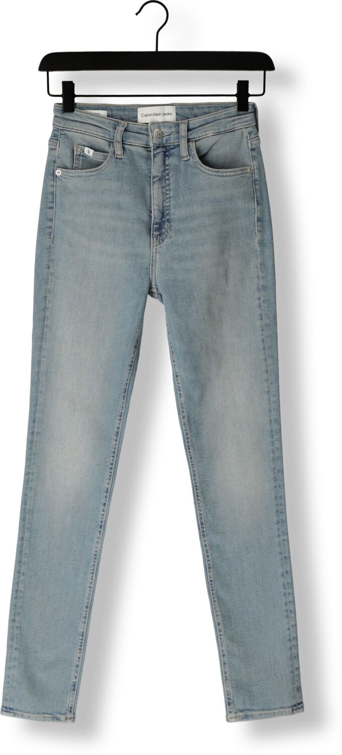 CALVIN KLEIN Dames Jeans High Rise Skinny Blauw