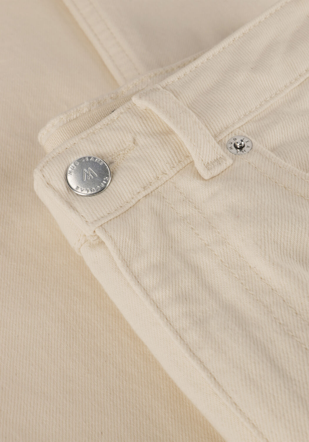 Gebroken wit ANOTHER LABEL Wide jeans MOORE DENIM PANTS - large