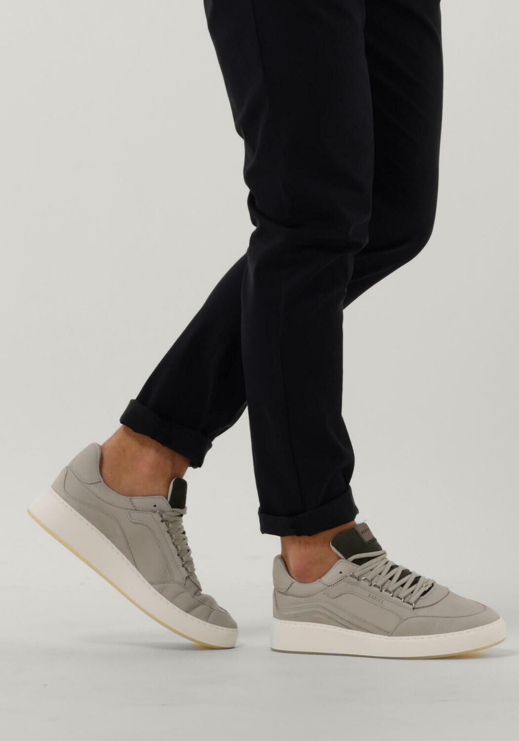 grijze nubikk lage sneakers jiro jam