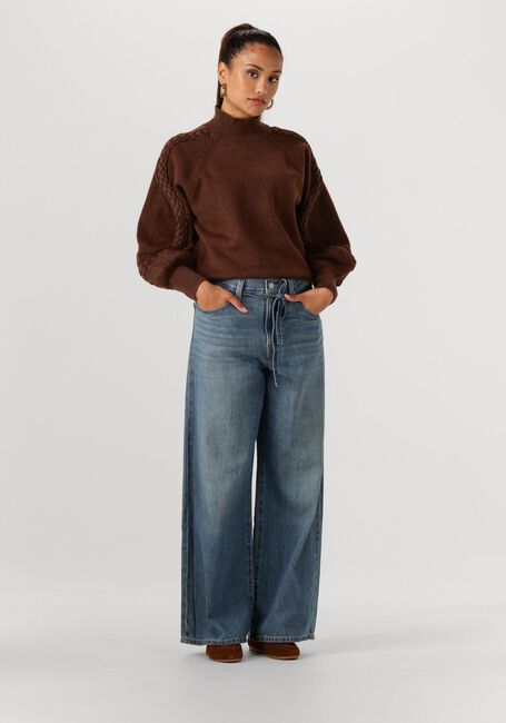 Blauwe LEVI'S Wide jeans XL STRAIGHT STOP FLAXING - large