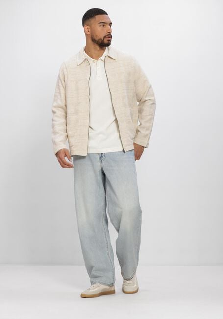 Beige JC RAGS Overshirts OVERSHIRT BENJI JACQUARD - large