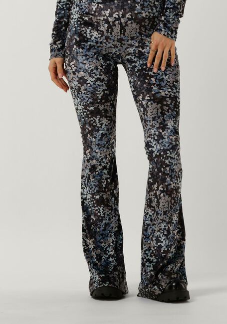 Blauwe CATWALK JUNKIE Pantalon TR CLOUDY LEAVES - large