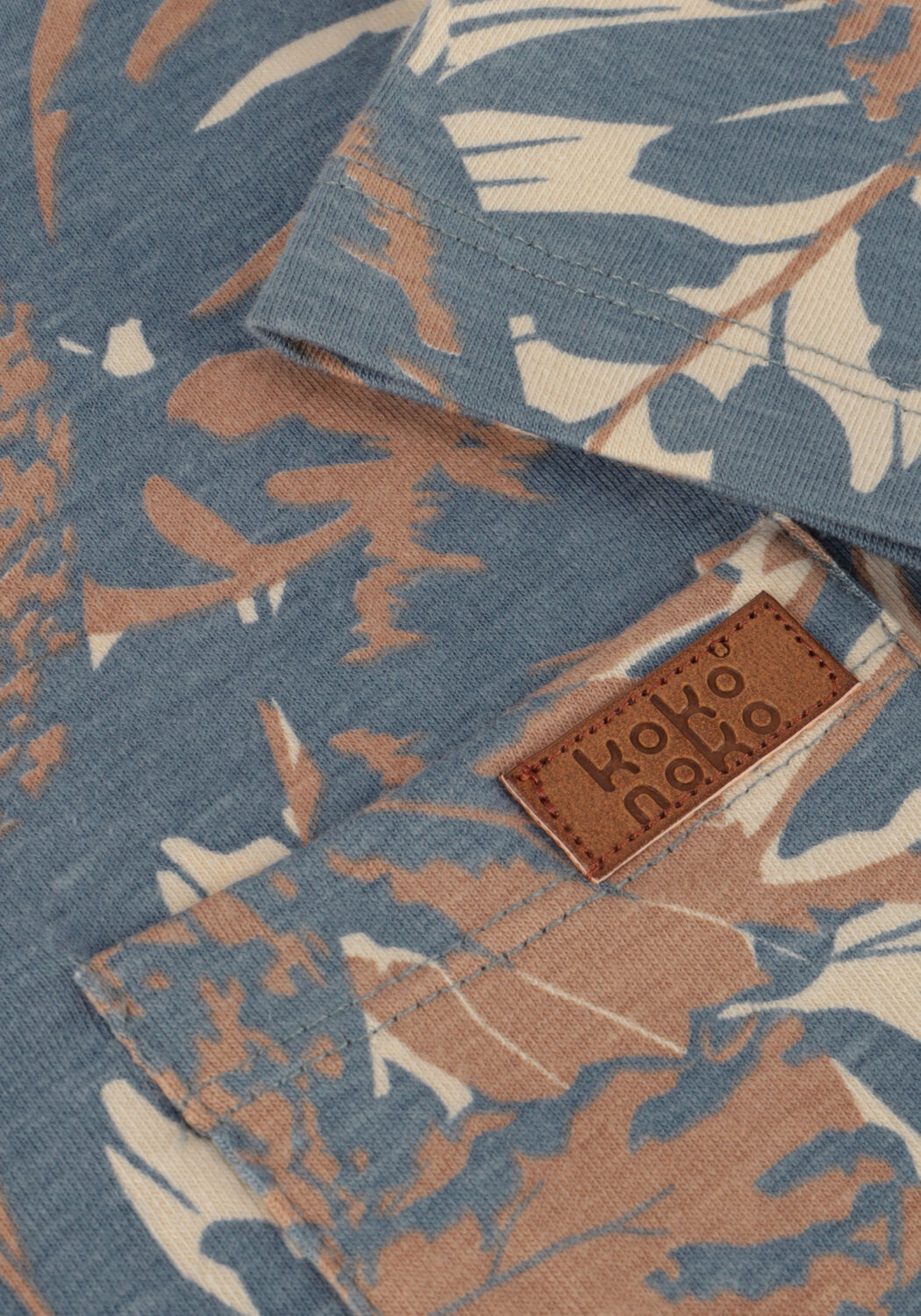 Blauwe KOKO NOKO T-shirt R50833 - large