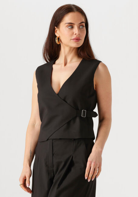 Zwarte MSCH COPENHAGEN Gilet MSCHMACHELLA WAISTCOAT - large