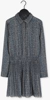 Blauwe NOBELL Mini jurk MAJ SHIRT DRESS ANIMAL - medium