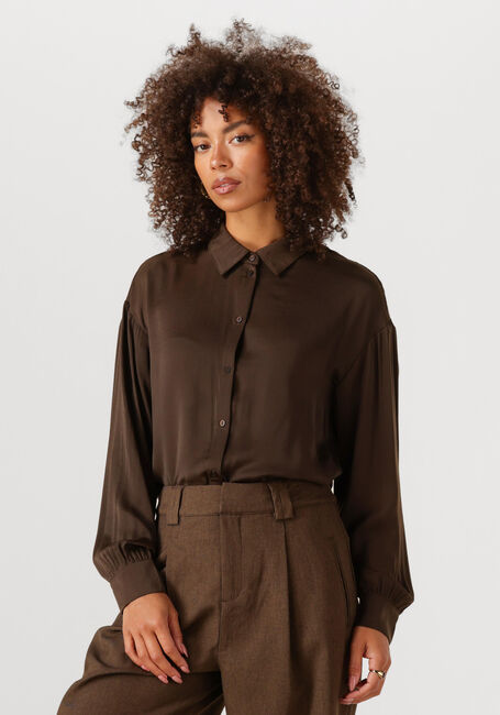 Bruine MSCH COPENHAGEN Blouses MSCHSANDELINE MALUCA SHIRT - large