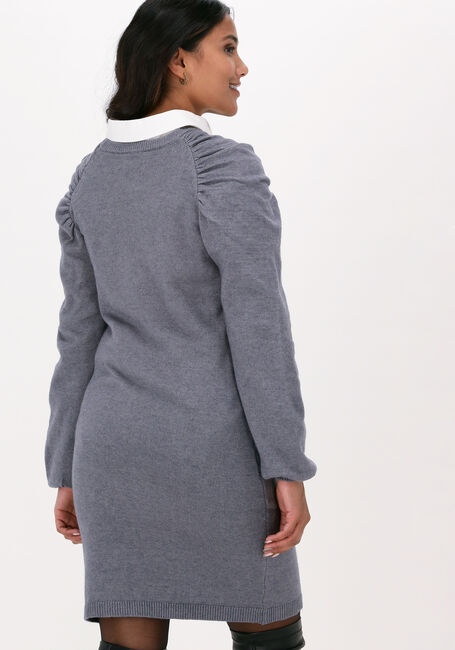 Grijze MINUS Mini jurk LUPI KNIT DRESS - large