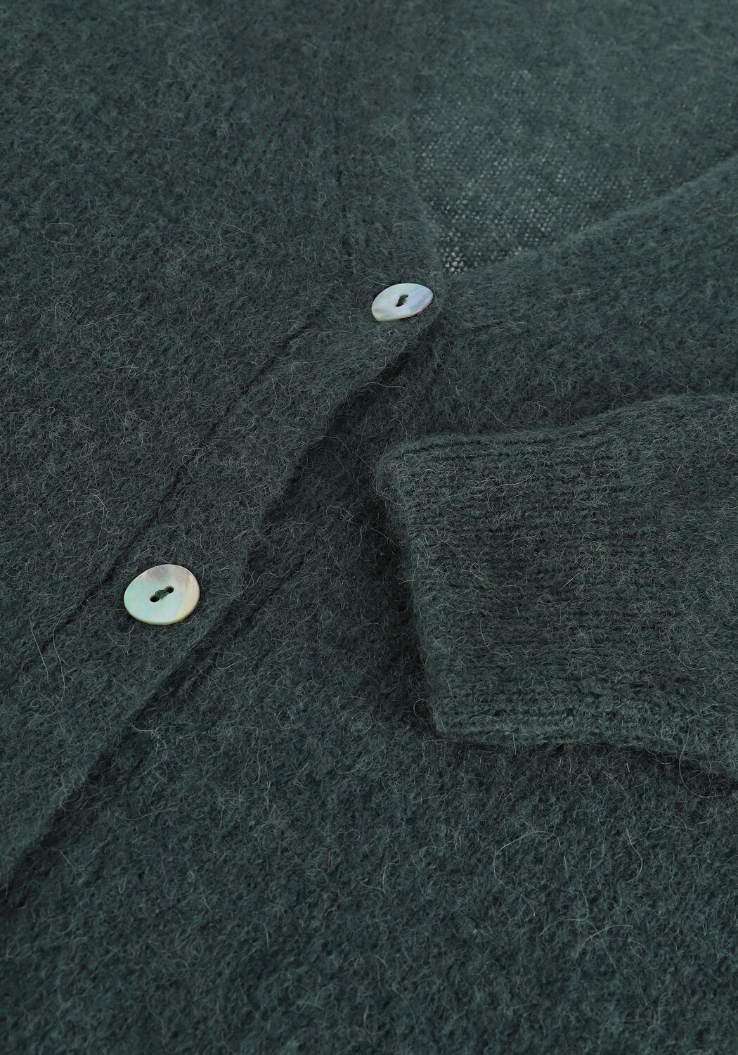 Groene BY-BAR Vest LIV PIURA CARDIGAN - large