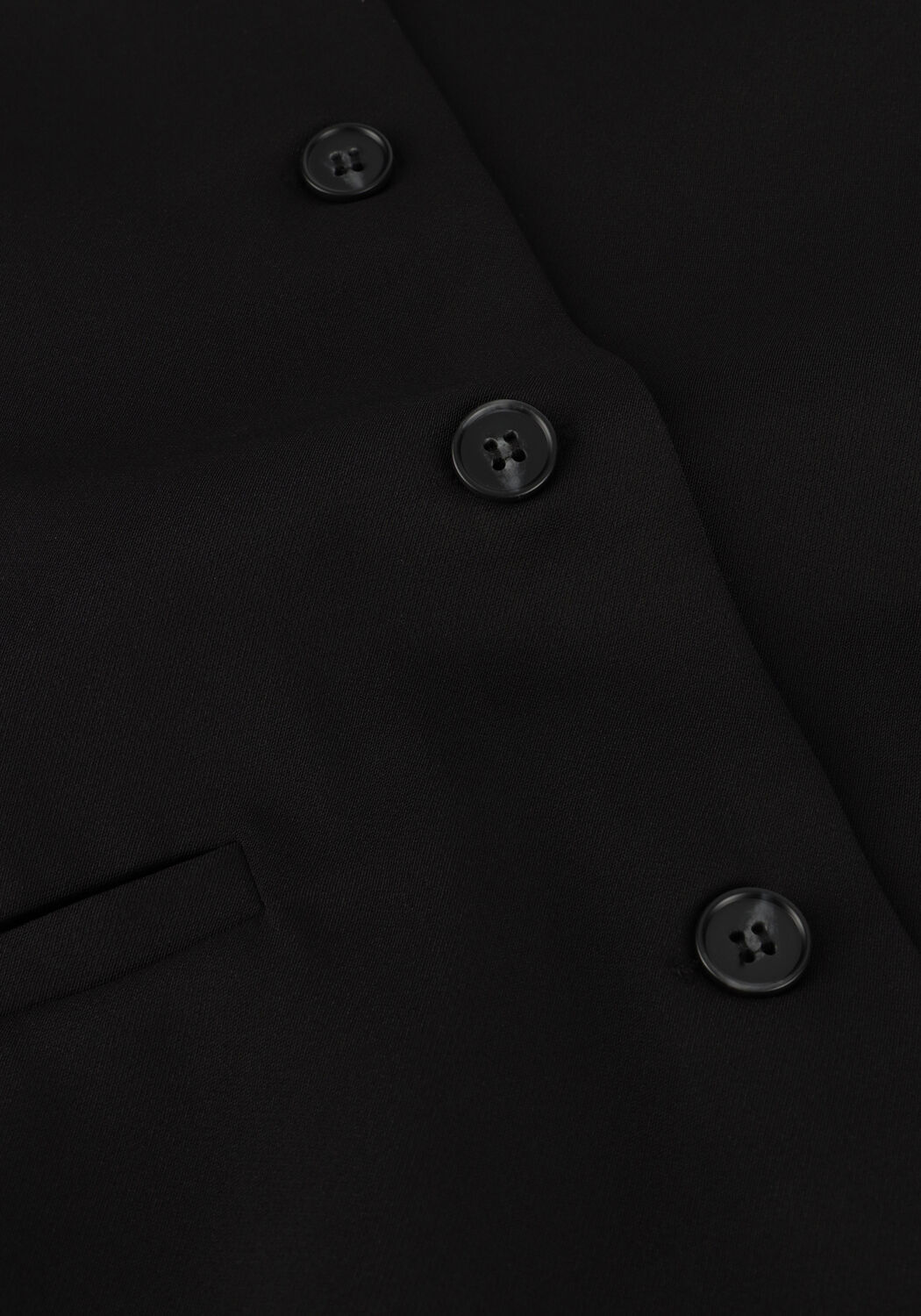 Zwarte MSCH COPENHAGEN Gilet MSCHNICHELLE WAISTCOAT - large