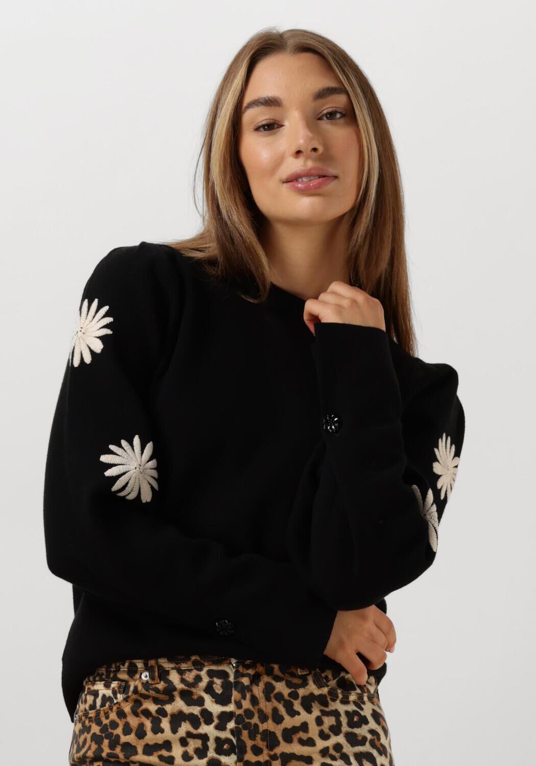 FABIENNE CHAPOT Dames Truien & Vesten Biba Pullover Zwart