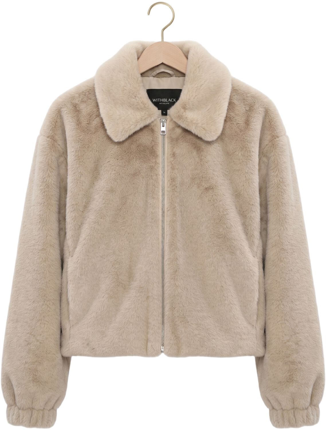 WITHBLACK Dames Jassen Wblnohr Faux Fur Jacket Beige