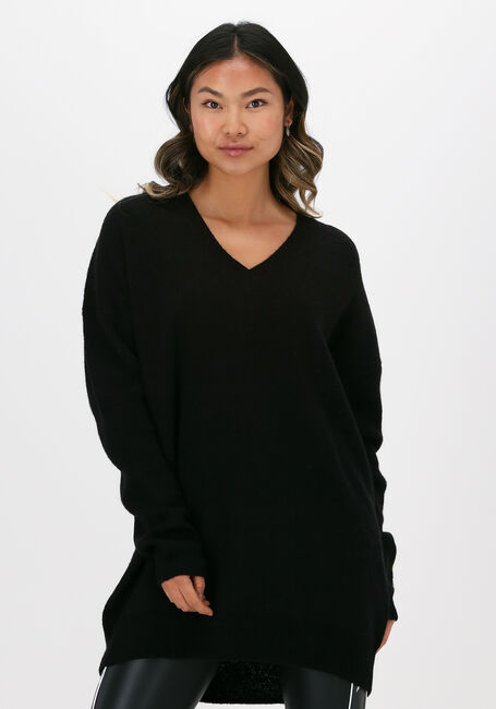Ecru ALIX THE LABEL Trui ALIX V NECK PULLOVER - large
