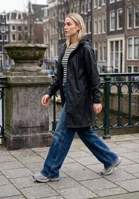 Zwarte KRAKATAU Parka's QW458 - large
