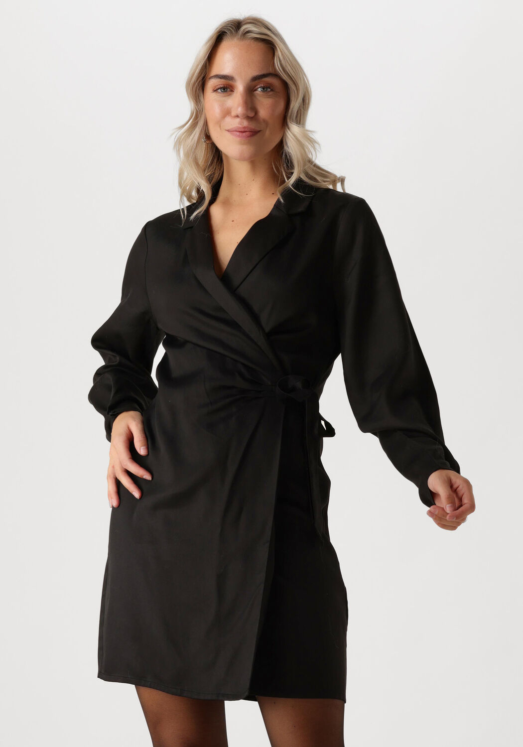 ANOTHER LABEL Dames Jurken Milou Dress Zwart