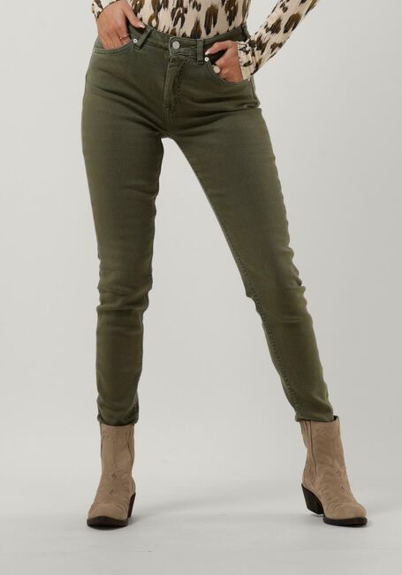 Olijf SCOTCH & SODA Skinny jeans HAUT SKINNY JEANS - GARMENT DYED COLOURS - large