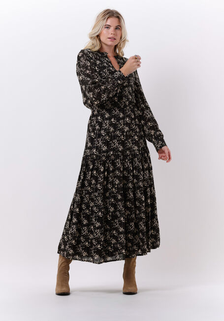 Zwarte SOFIE SCHNOOR Maxi jurk S224290 - large