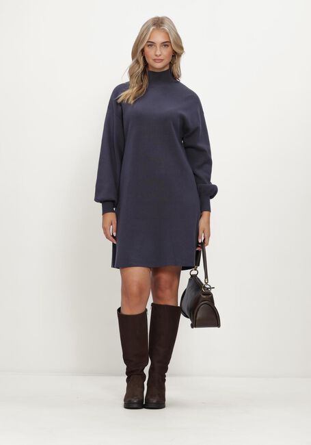 Donkerblauwe MSCH COPENHAGEN Mini jurk MSCHMERCY EAST M DRESS - large