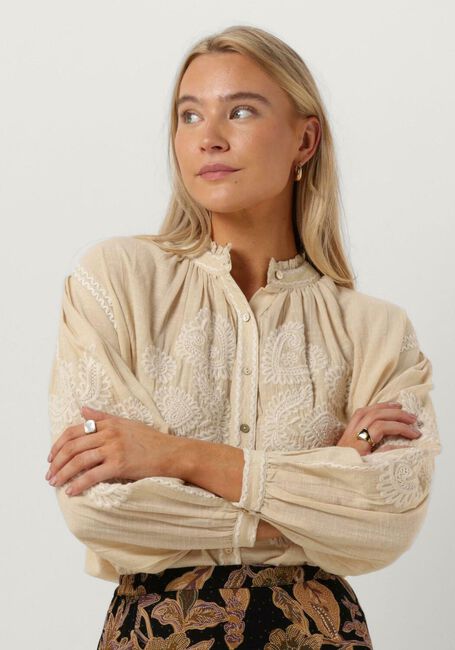 Ecru ANTIK BATIK Blouses ROBBY BLOUSE - large