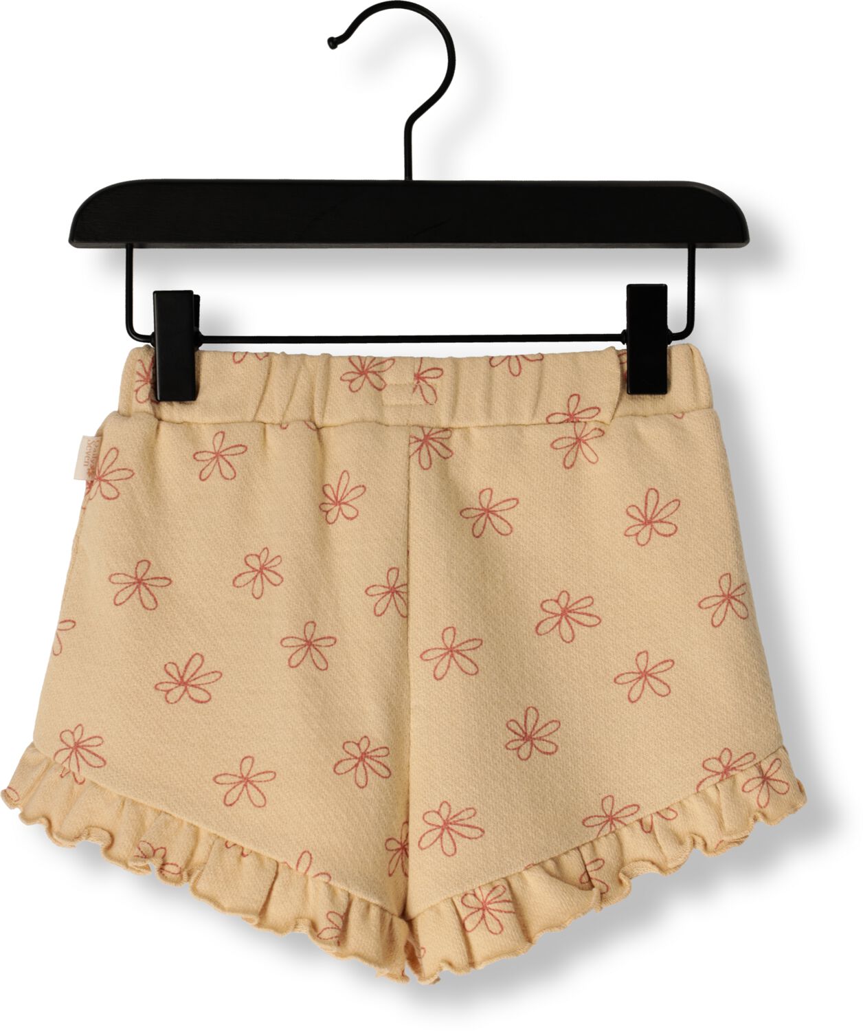 DAILY7 Meisjes Broeken Short Small Flower Beige