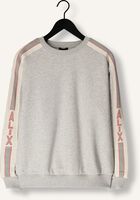 Grijze ALIX THE LABEL Sweater LADIES KNITTED STRIPE TAPE SWEATER Grijze ALIX THE LABEL Sweater LADIES KNITTED STRIPE TAPE SWEATER - medium