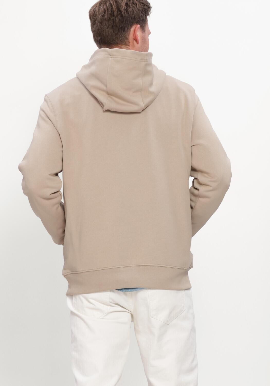 Beige TOMMY HILFIGER Sweater NAUTICAL GRAPHIC HOODIE - large