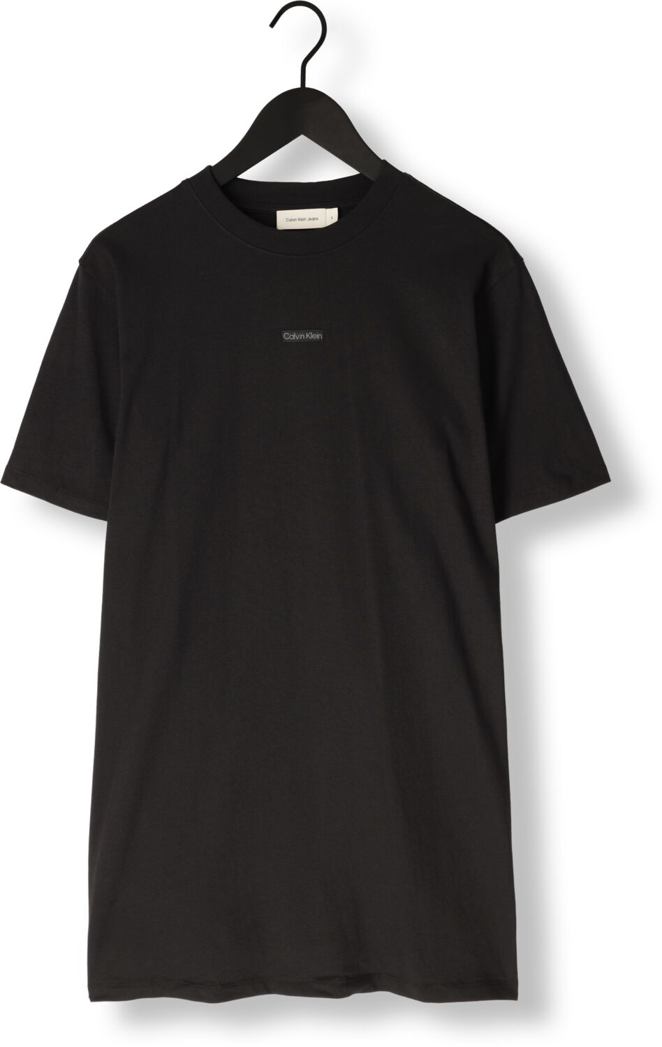 CALVIN KLEIN Dames Jurken Placed Inst Tee Dress Zwart