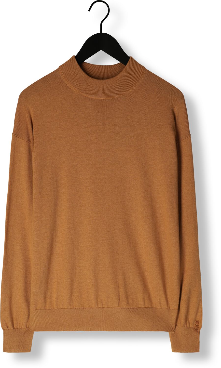 SCOTCH & SODA Heren Truien & Vesten Dropped Shoulder Mock Neck Pullover Camel