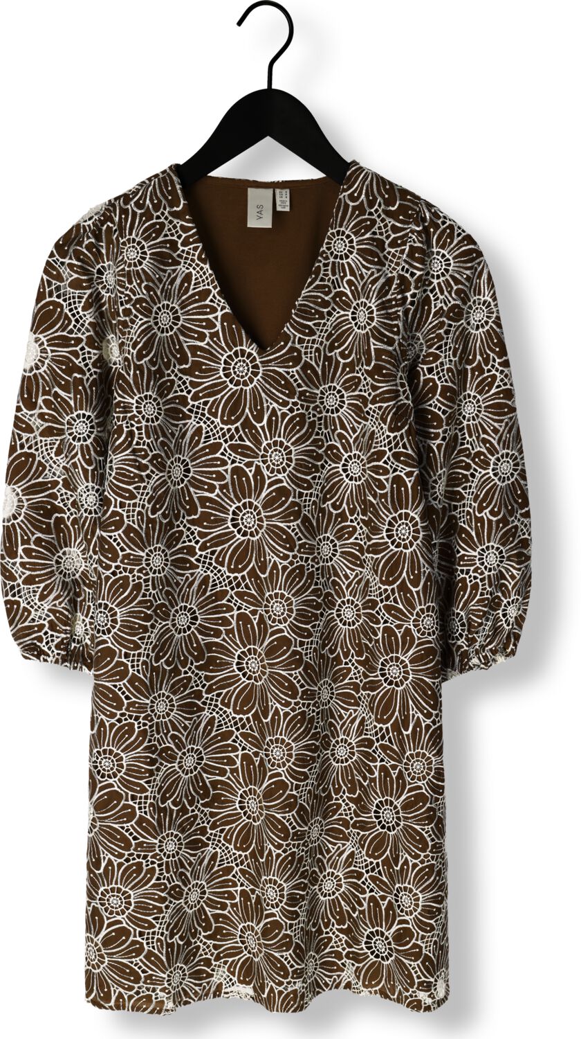 Y.A.S. Dames Jurken Yasvibrant 3 4 Dress Groen