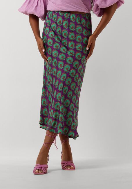Paarse SISSEL EDELBO Midirok MADELLIN SKIRT - large