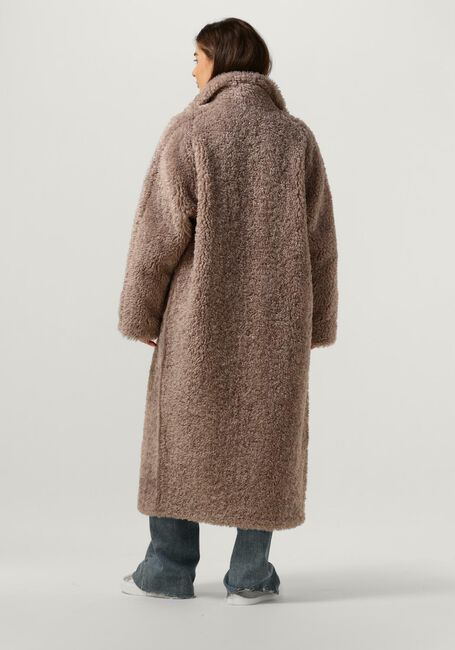 Taupe BEAUMONT Faux fur jas SASHA - large