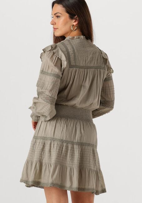 Olijf NEO NOIR Mini jurk ARAN S VOILE DRESS - large