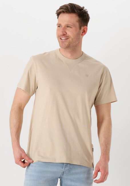Beige G-STAR RAW T-shirt NIFOUS R T - large