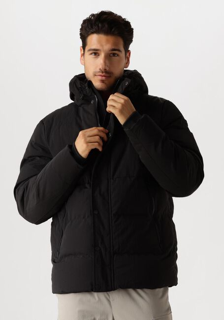 Zwarte PURE PATH Gewatteerde jas REGULAR FIT JACKETS PADDED404 - large
