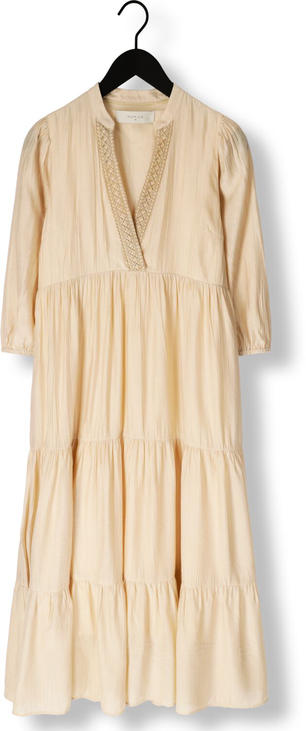 NUKUS Dames Jurken Sabina Dress Ecru