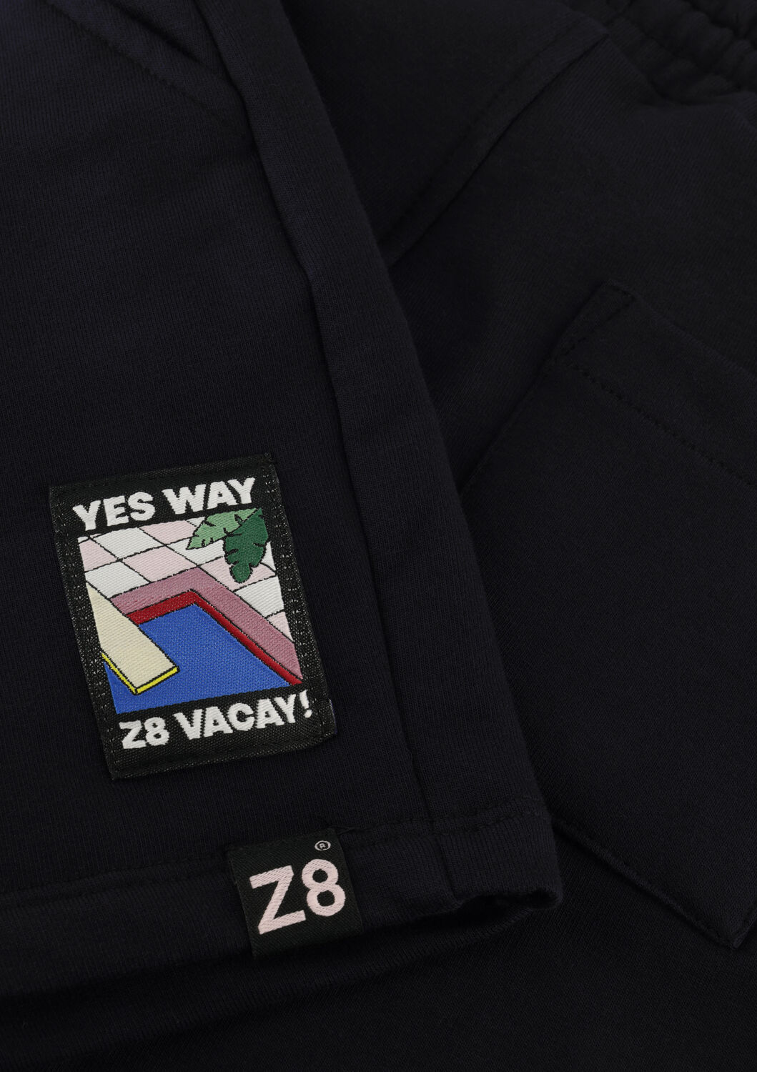 Donkerblauwe Z8 Korte broek AMADOU - large