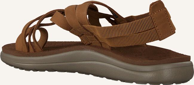 Cognac TEVA Platte sandalen W VOYA STRAPPY Cognac TEVA Platte sandalen W VOYA STRAPPY - large