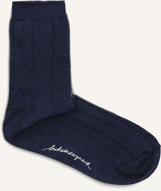 Donkerblauwe BECKSONDERGAARD Sokken GLITTER DRAKE SOCK Donkerblauwe BECKSONDERGAARD Sokken GLITTER DRAKE SOCK - large
