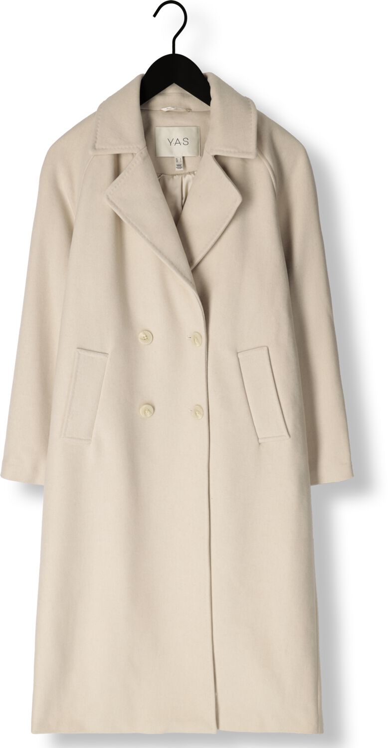 Y.A.S. Dames Jassen Yasmargot Ls Long Coat S. Beige