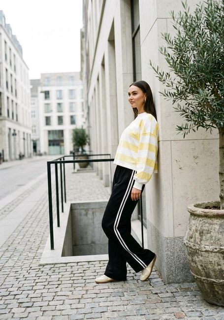 Multi CATWALK JUNKIE Trui OVERSIZED STRIPED LONG SLEEVE - large