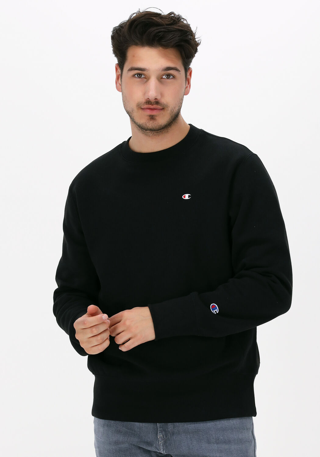 Champion sweater zwart on sale bags