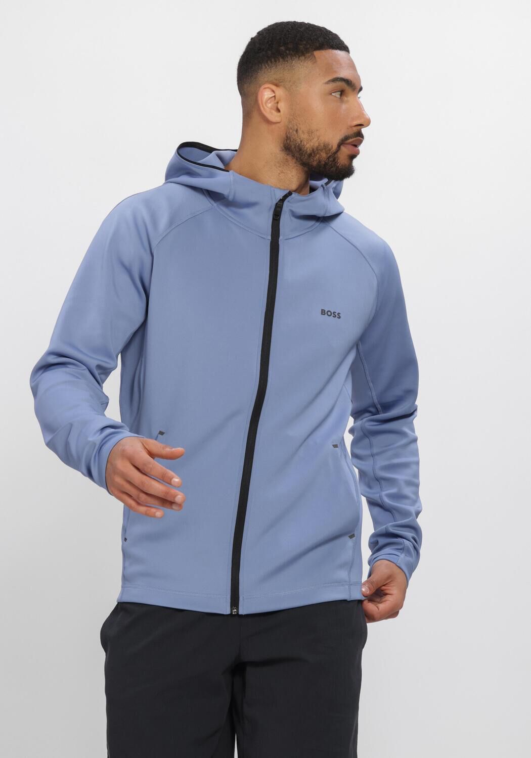 Blauwe BOSS GREEN Vest SICON ACTIVE - large