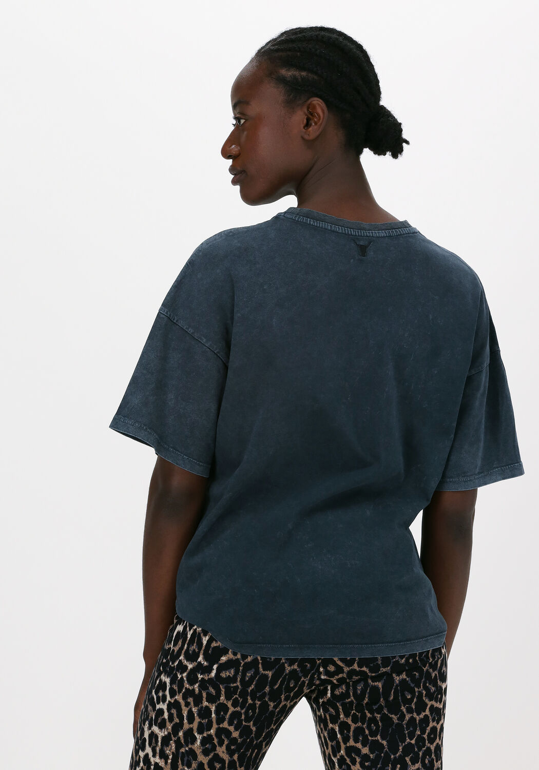 Zwarte shop oversized shirt