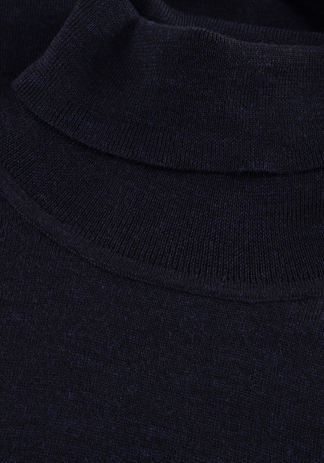 Donkerblauwe STEFANO LAURAN Trui COL - large