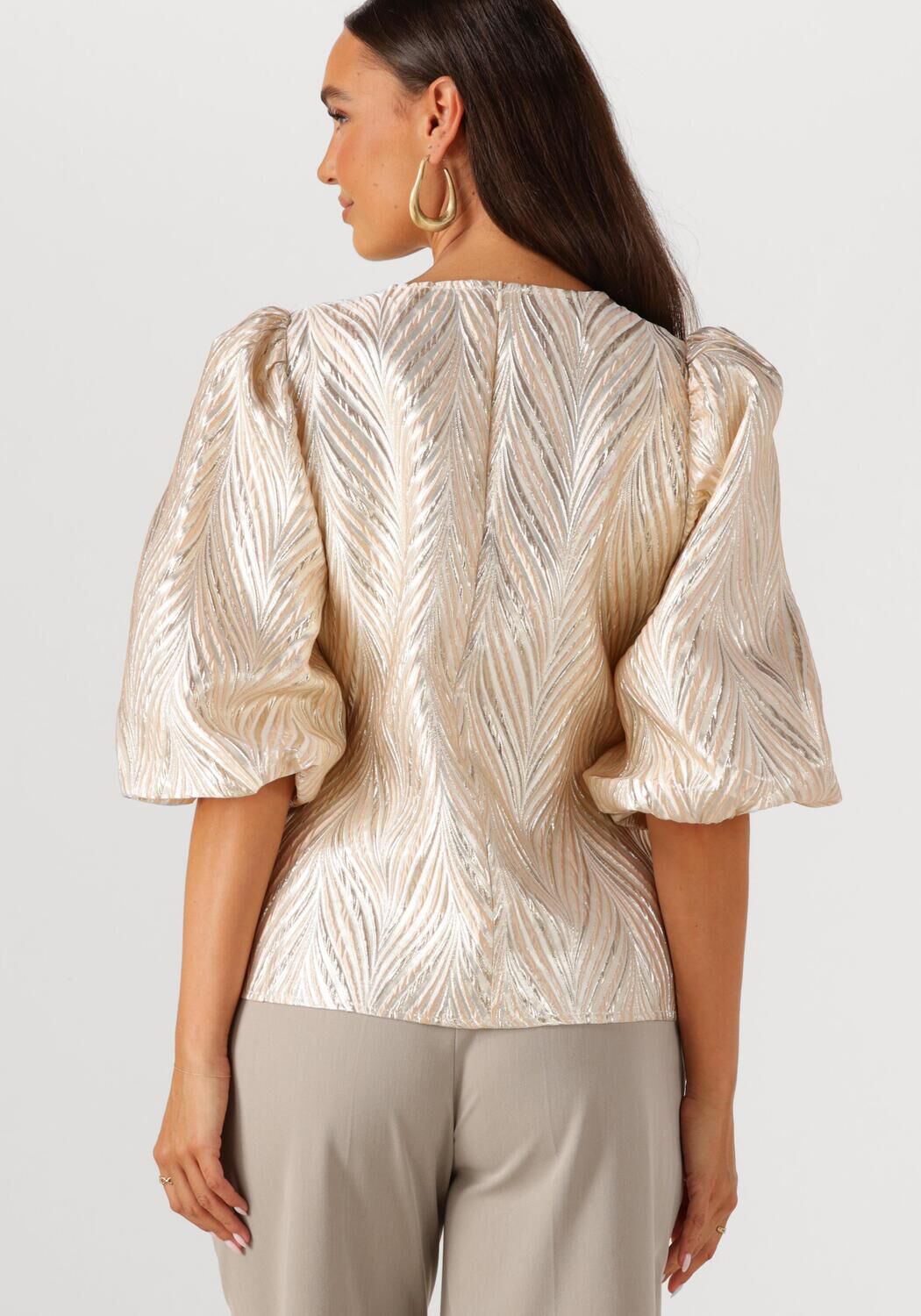 NUKUS Dames Tops & T-shirts Mirthe Top Shiny Rosegoud