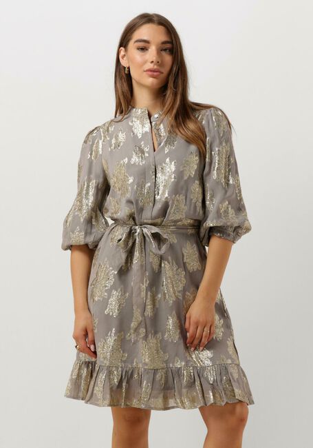 Gouden BRUUNS BAZAAR Mini jurk HOLLYHOCK GABRIELA DRESS - large