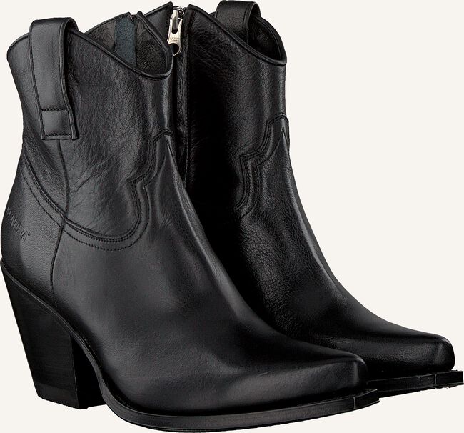 Zwarte SENDRA Enkellaarsjes 16578 Zwarte SENDRA Enkellaarsjes 16578 - large