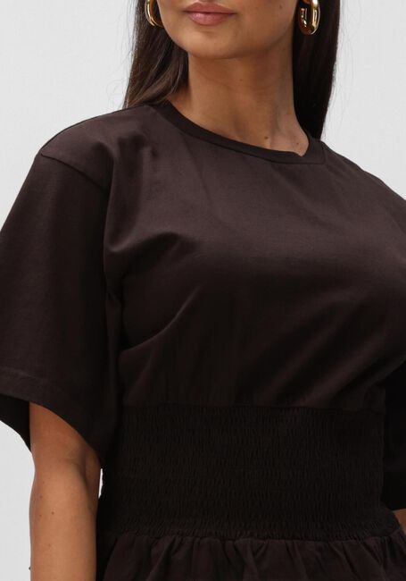 Bruine NEO NOIR Tops & T-shirts DRAY BOXY SMOCK TEE - large