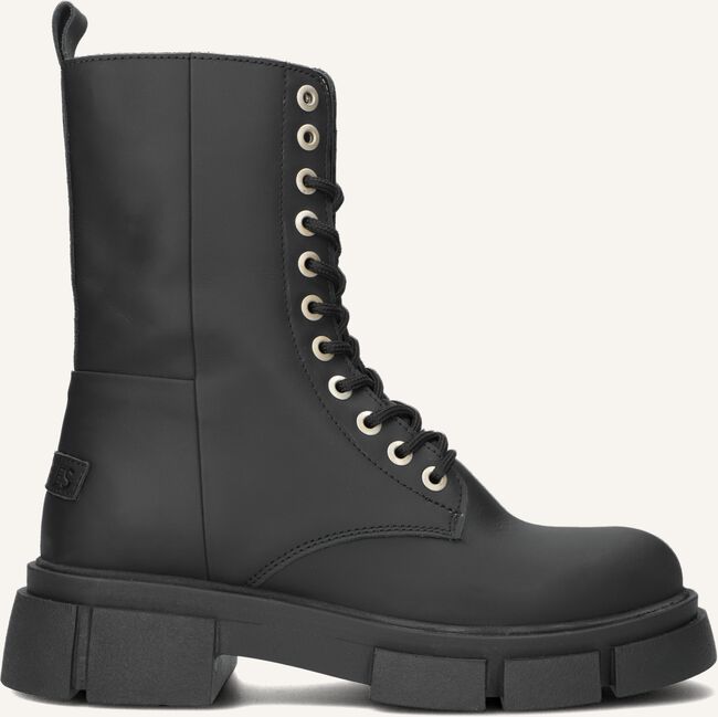 Zwarte SHABBIES Veterboots 185020047 Zwarte SHABBIES Veterboots 185020047 - large