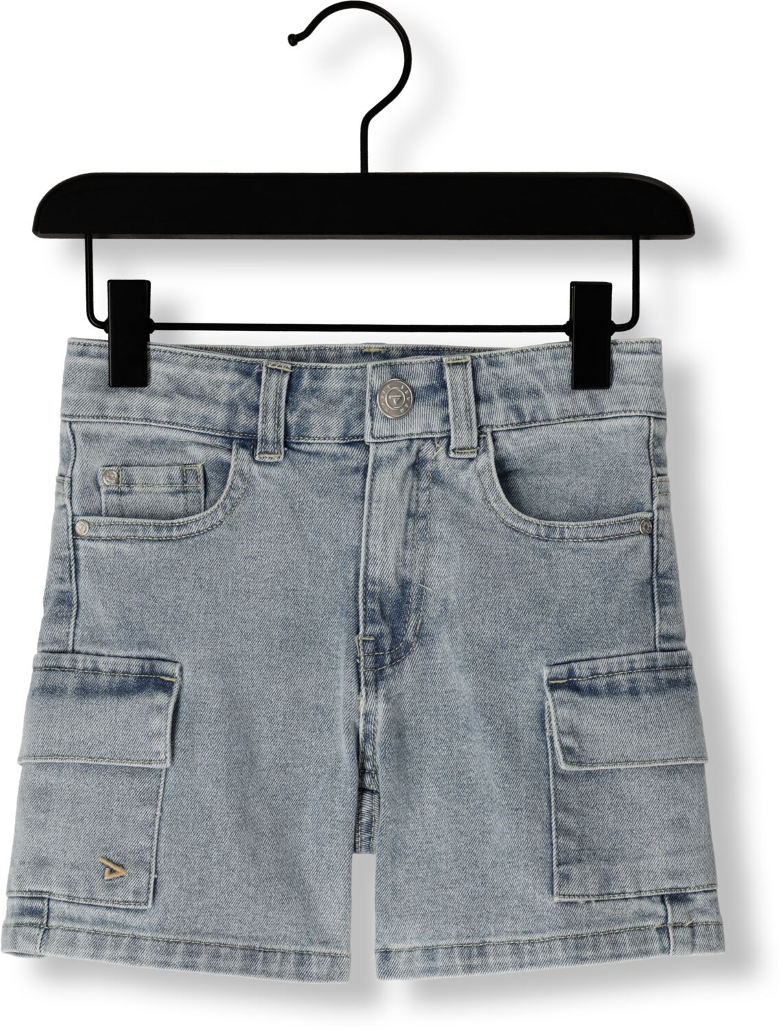 DAILY7 Jongens Jeans Cargo Denim Short Lichtblauw