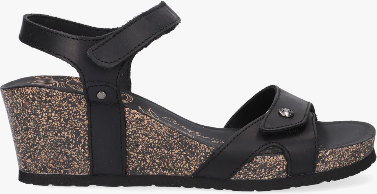 versieren Perforeren moeilijk Zwarte PANAMA JACK Sandalen JULIA | Omoda